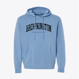 Brownington Vermont Urban Vibe Pigment-Dyed Hoodie
