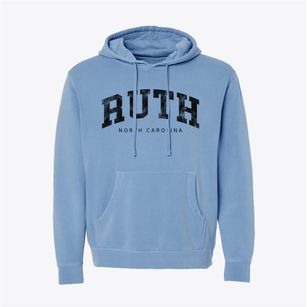 Ruth North Carolina Urban Vibe Pigment-Dyed Hoodie