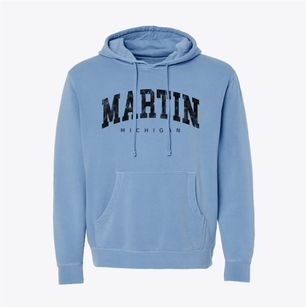 Martin Michigan Urban Vibe Pigment-Dyed Hoodie
