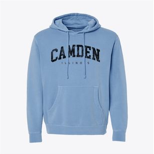 Camden Illinois Urban Vibe Pigment-Dyed Hoodie