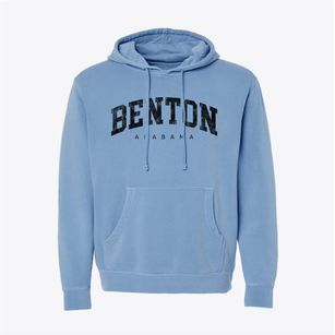 Benton Alabama Urban Vibe Pigment-Dyed Hoodie
