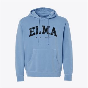 Elma New York Urban Vibe Pigment-Dyed Hoodie
