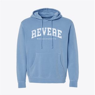 Revere Massachusetts Urban Vibe Pigment-Dyed Hoodie