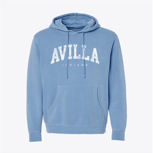 Avilla Indiana Urban Vibe Pigment-Dyed Hoodie