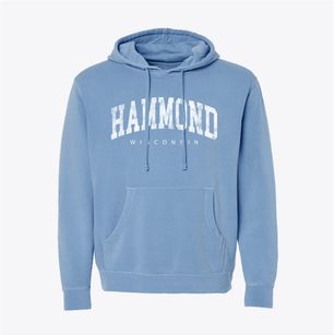 Hammond Wisconsin Urban Vibe Pigment-Dyed Hoodie