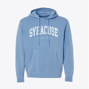 Syracuse Kansas Urban Vibe Pigment-Dyed Hoodie