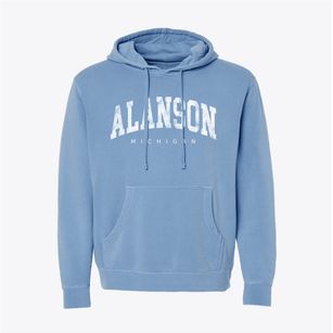 Alanson Michigan Urban Vibe Pigment-Dyed Hoodie