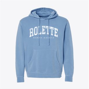 Rolette North Dakota Urban Vibe Pigment-Dyed Hoodie