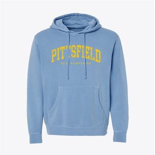 Pittsfield New Hampshire Urban Vibe Pigment-Dyed Hoodie