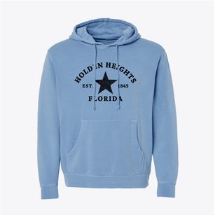 Holden Heights Florida Star Pigment-Dyed Hoodie