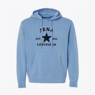 Jena Louisiana Star Pigment-Dyed Hoodie
