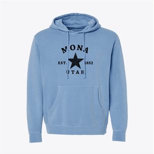 Mona Utah Star Pigment-Dyed Hoodie
