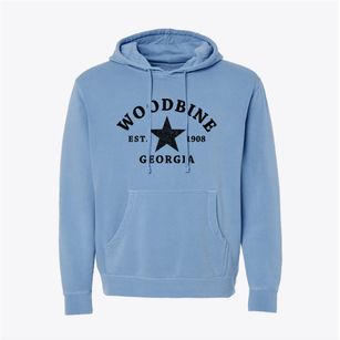 Woodbine Georgia Star Pigment-Dyed Hoodie