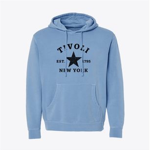 Tivoli New York Star Pigment-Dyed Hoodie