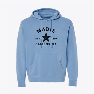 Mabie California Star Pigment-Dyed Hoodie