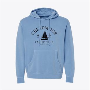 Creedmoor North Carolina Yacht Club Pigment-Dyed Hoodie