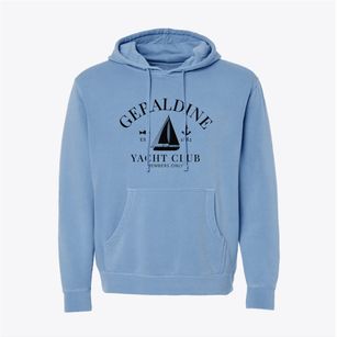 Geraldine Alabama Yacht Club Pigment-Dyed Hoodie