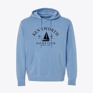 Kenilworth Utah Yacht Club Pigment-Dyed Hoodie
