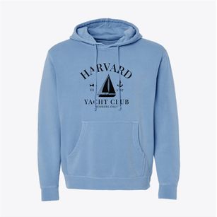 Harvard Illinois Yacht Club Pigment-Dyed Hoodie
