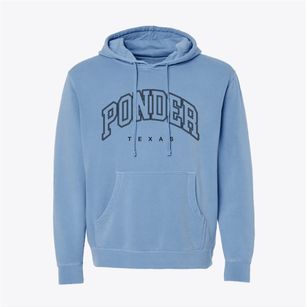 Ponder Texas Inline Pigment-Dyed Hoodie