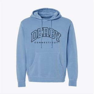 Derby Connecticut Inline Pigment-Dyed Hoodie