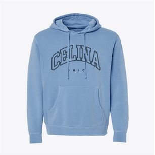 Celina Ohio Inline Pigment-Dyed Hoodie