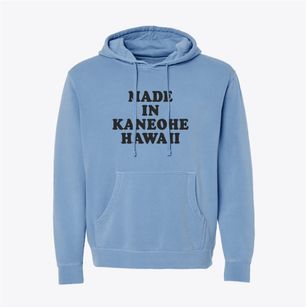 Kaneohe Hawaii Classic 70s Pigment-Dyed Hoodie