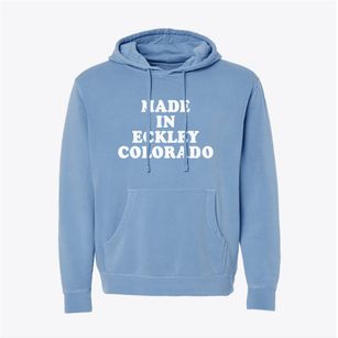 Eckley Colorado Classic 70s Pigment-Dyed Hoodie