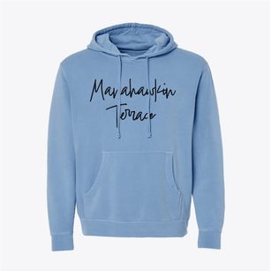 Manahawkin Terrace New Jersey Freestyle Pigment-Dyed Hoodie