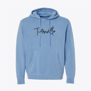 Tiptonville Tennessee Freestyle Pigment-Dyed Hoodie