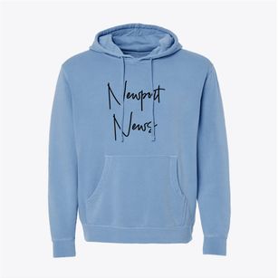 Newport News Virginia Freestyle Pigment-Dyed Hoodie