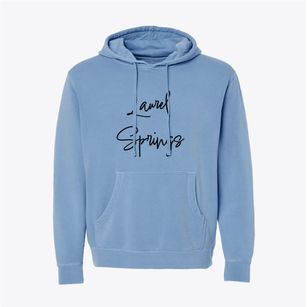Laurel Springs New Jersey Freestyle Pigment-Dyed Hoodie