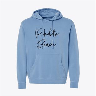 Rehoboth Beach Delaware Freestyle Pigment-Dyed Hoodie