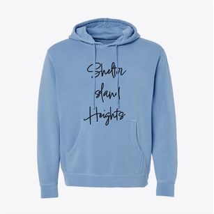 Shelter Island Heights New York Freestyle Pigment-Dyed Hoodie