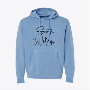 South Weldon North Carolina Freestyle Pigment-Dyed Hoodie