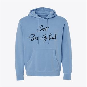 East San Gabriel California Freestyle Pigment-Dyed Hoodie
