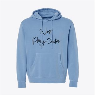 West Perry Center New York Freestyle Pigment-Dyed Hoodie