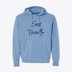 East Titusville Pennsylvania Freestyle Pigment-Dyed Hoodie