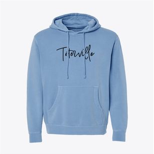 Teterville Kansas Freestyle Pigment-Dyed Hoodie
