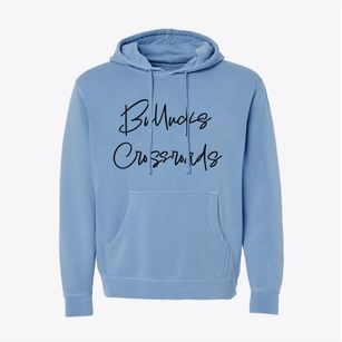 Bullucks Crossroads North Carolina Freestyle Pigment-Dyed Hoodie