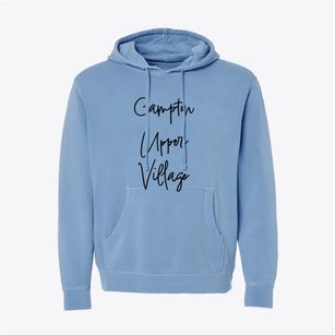 Campton Upper Village New Hampshire Freestyle Pigment-Dyed Hoodie