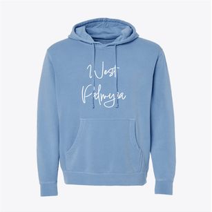 West Palmyra Maine Freestyle Pigment-Dyed Hoodie