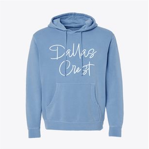 Dallas Crest Tennessee Freestyle Pigment-Dyed Hoodie