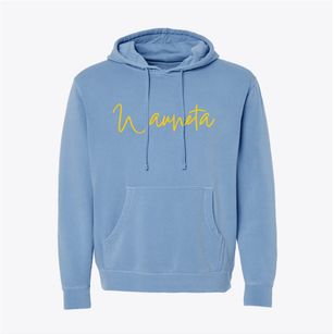 Wauneta Kansas Freestyle Pigment-Dyed Hoodie