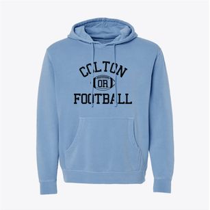 Colton Oregon Football Pigment-Dyed Hoodie