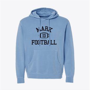 Mark Idaho Football Pigment-Dyed Hoodie
