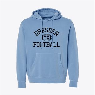 Dresden Texas Football Pigment-Dyed Hoodie