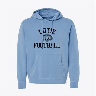 Lutie Texas Football Pigment-Dyed Hoodie