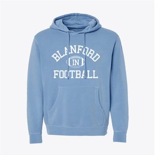 Blanford Indiana Football Pigment-Dyed Hoodie