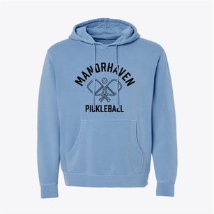 Manorhaven New York Pickleball Pigment-Dyed Hoodie